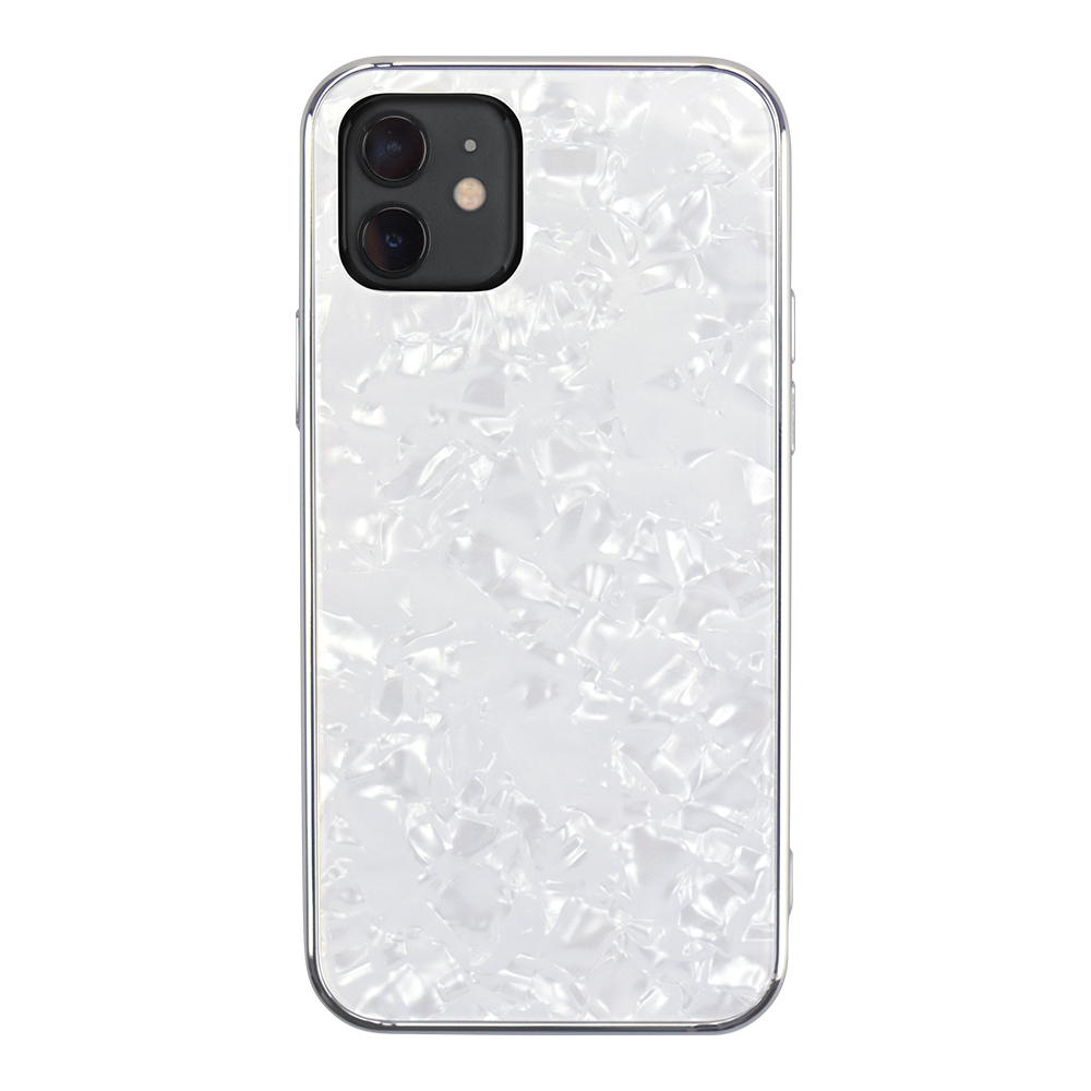 【iPhone12/12 Pro ケース】Glass Shell Case for iPhone12/12 Pro (white)サブ画像