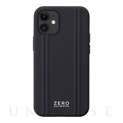 【iPhone12 mini ケース】ZERO HALLIBURTON Hybrid Shockproof Case for iPhone12 mini (Black)