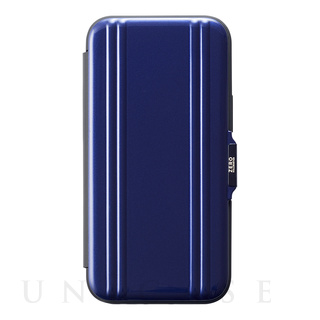 【iPhone12/12 Pro ケース】ZERO HALLIBURTON Hybrid Shockproof Case for iPhone12/12 Pro (Blue)