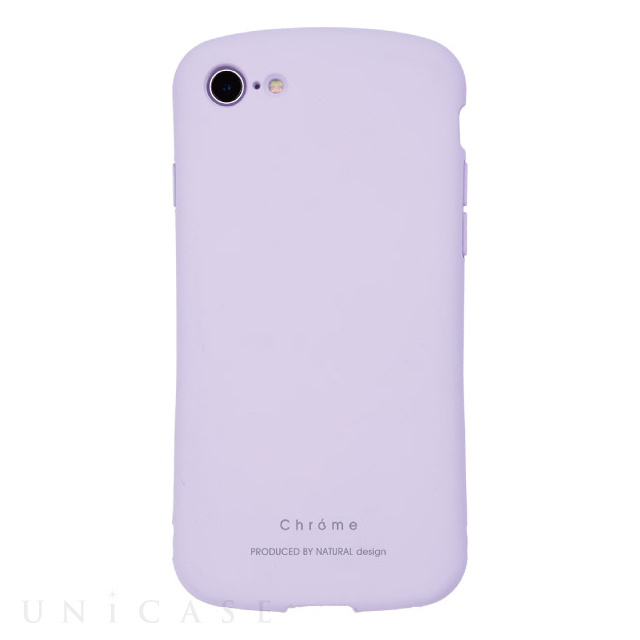 【iPhoneSE(第2世代)/8/7 ケース】背面型ケース Chrome (Lavender)