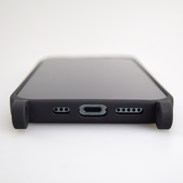 【iPhone12 mini ケース】Shoulder Strap Case for iPhone12 mini (black)サブ画像