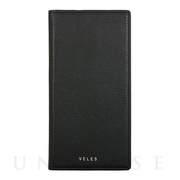 【iPhone12 Pro Max ケース】VELES フリップカバー (シュリンク) ブラック