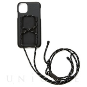 【iPhone11 ケース】SHAKE PULLEY iPhonecase (Black)