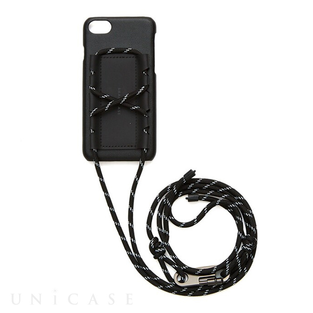 【iPhoneSE(第3/2世代)/8/7/6s/6 ケース】SHAKE PULLEY iPhonecase (Black)