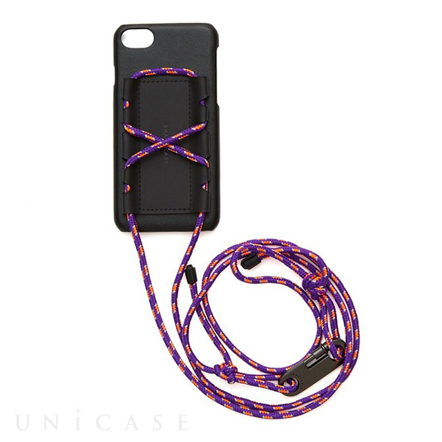 【iPhoneSE(第3/2世代)/8/7/6s/6 ケース】SHAKE PULLEY iPhonecase (Purple)