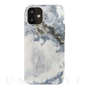 【iPhone12 mini ケース】ECO Printed Cases Case (Blue Quartz Marble)