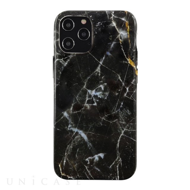 【iPhone12 Pro Max ケース】ECO Printed Cases Case (Dark Star Marble)