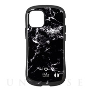 【iPhone12 mini ケース】iFace First Class Marbleケース (ブラック)