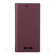 【iPhone12/12 Pro ケース】“EURO Passione” PU Leather Book Case (Burgundy)