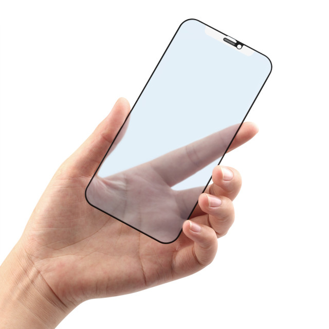 【iPhone12/12 Pro フィルム】貼りミスゼロ全面保護ガラス (マット・ブルーライトカット)サブ画像