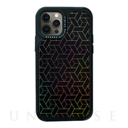【iPhone12/12 Pro ケース】Twinkle cover (Black pattern)