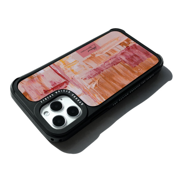 【iPhone12/12 Pro ケース】Black Cover (Painting Blending PINKBROWN)goods_nameサブ画像