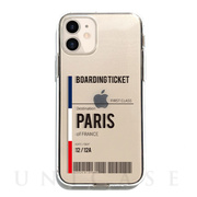 【iPhone12 mini ケース】ソフトクリアケース (PARIS)