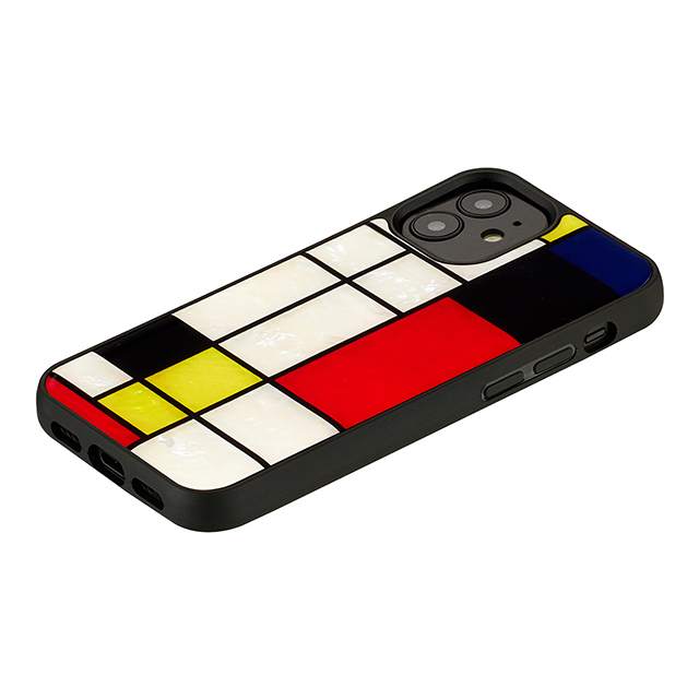 【iPhone12 mini ケース】天然貝ケース (Mondrian)サブ画像