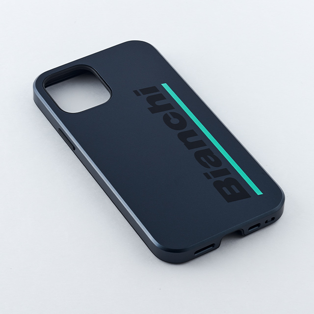 【iPhone12 mini ケース】Bianchi Hybrid Shockproof Case for iPhone12 mini (steel black)サブ画像