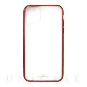 【iPhone11/XR ケース】LITTLE CLOSET iPhone case (METALLIC-RED)