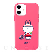 【iPhone12 mini ケース】Brown’s Sports Club COLOR SOFT (CONY)