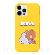 【iPhone12/12 Pro ケース】Dreamy Night COLOR SOFT (BROWN)