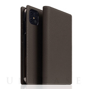 【iPhone12 Pro Max ケース】Full Grain Leather Case (Brown Cream)