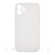 【iPhone12 mini ケース】抗菌フェザーケース (ホワイト)