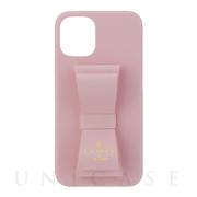 【iPhone12 mini ケース】SLIM WRAP CASE STAND ＆ RING RIBBON (Sakura Pink)