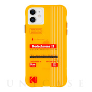 【iPhone12 mini ケース】Kodak 耐衝撃ケース (Vintage Yellow)