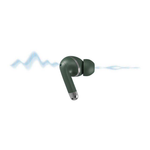 【完全ワイヤレスイヤホン】AIR 1 ANCノイズキャンセリング・ワイヤレスイヤホン (グリーン)サブ画像