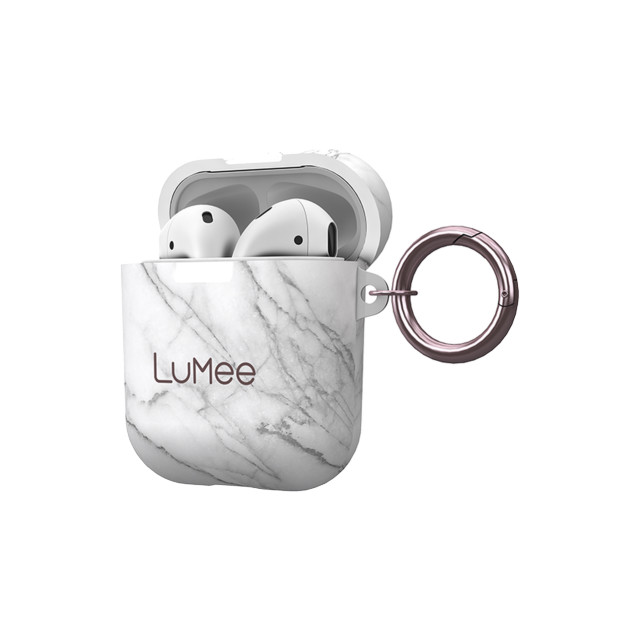 【AirPods(第2/1世代) ケース】White Marbleサブ画像