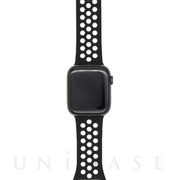 【Apple Watch バンド 49/45/44/42mm】スポーツバンド (ブラック) for Apple Watch Ultra2/1/SE(第2/1世代)/Series9/8/7/6/5/4/3/2/1