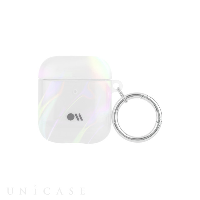 【AirPods(第2/1世代) ケース】抗菌 Soap Bubble (Iridescent)
