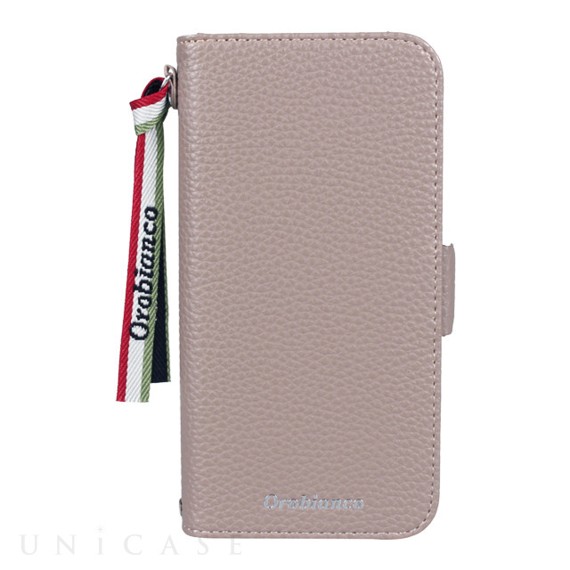 【iPhone12/12 Pro ケース】“シュリンク” PU Leather Book Type Case (グレー)