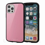 【iPhone12/12 Pro ケース】ハイブリッドケース TOUGH SLIM LITE (ピンク)