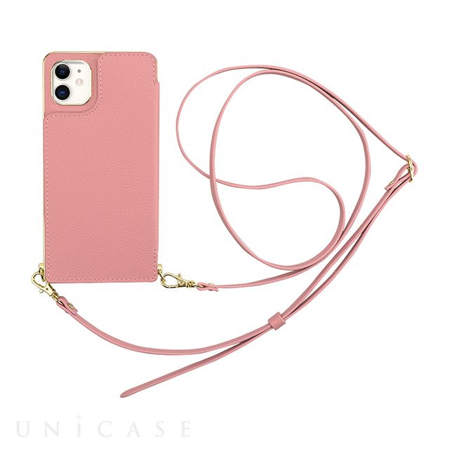 【アウトレット】【iPhone11/XR ケース】Cross Body Case for iPhone11 (pink)