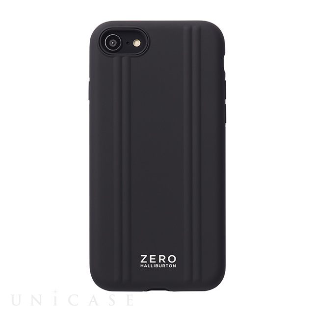 【アウトレット】【iPhoneSE(第3/2世代)/8/7 ケース】ZERO HALLIBURTON Hybrid Shockproof Case for iPhoneSE(第2世代) (Black)