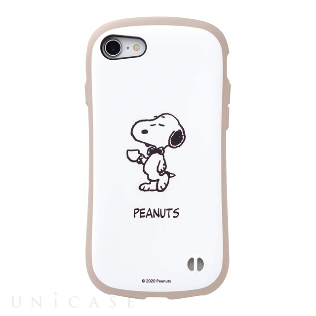 【iPhoneSE(第3/2世代)/8/7 ケース】PEANUTS iFace First Class Cafeケース (コーヒー)