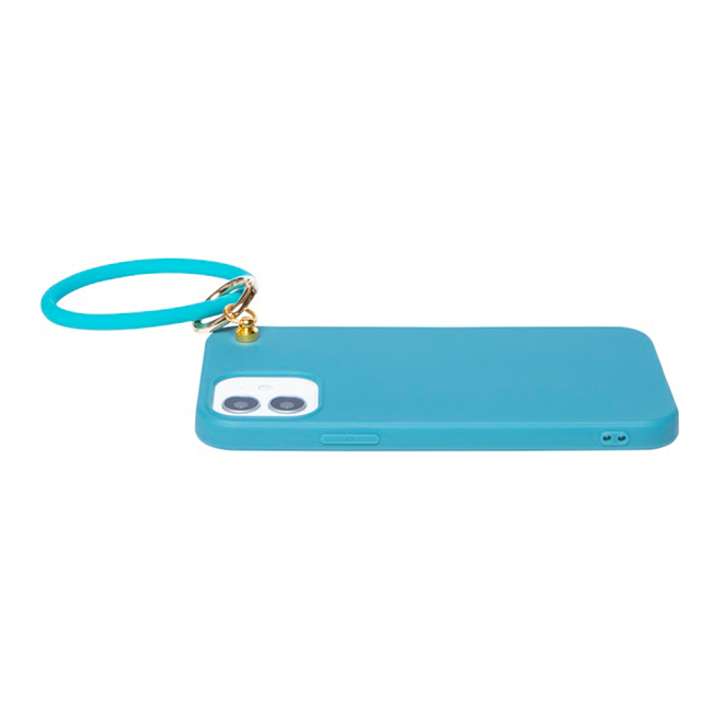 【iPhone12/12 Pro ケース】リング付き背面ケース RING CASE (BLUE)サブ画像