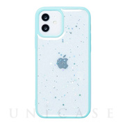 【iPhone12/12 Pro ケース】きらきら背面ケース SPARKLY (MINT)