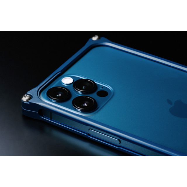 【iPhone12 Pro Max ケース】ソリッドバンパー (マットブルー)サブ画像