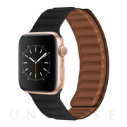 【Apple Watch バンド 49/45/44/42mm】フィットレザーバンド (ブラック) for Apple Watch Ultra2/1/SE(第2/1世代)/Series9/8/7/6/5/4/3/2/1