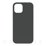 【iPhone12/12 Pro ケース】[Cushion] MagSafe対応 シリコンケース (ブラック)