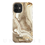 【iPhone12 mini ケース】Fashion Case (Golden Sand Marble)