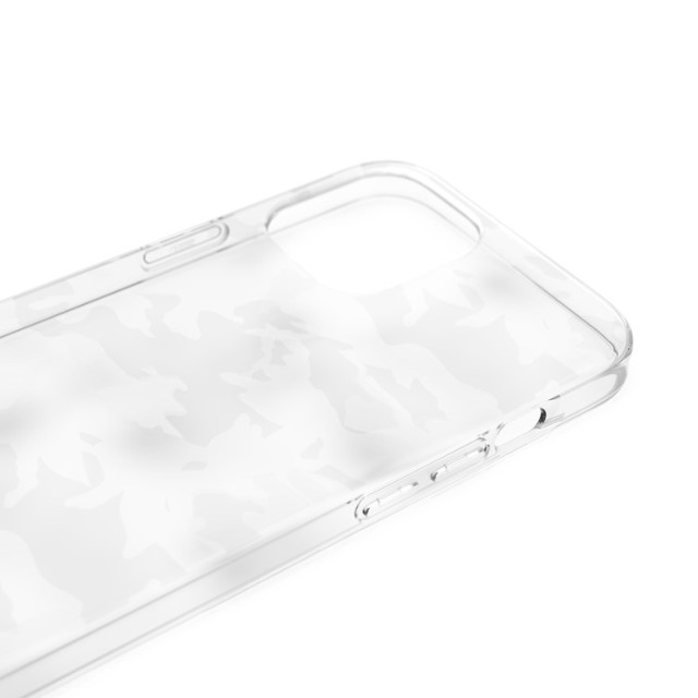 【iPhone12 Pro Max ケース】Snap Case Camo AOP (clear/white)サブ画像