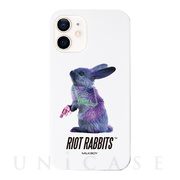 【iPhone12/12 Pro ケース】ホワイトケース (Riot Rabbits WH)