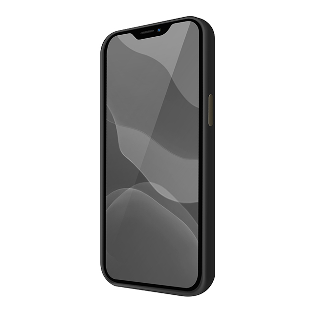 【iPhone12 Pro Max ケース】Lino プレミアム リキッド シリコン ケース (ブラック)サブ画像