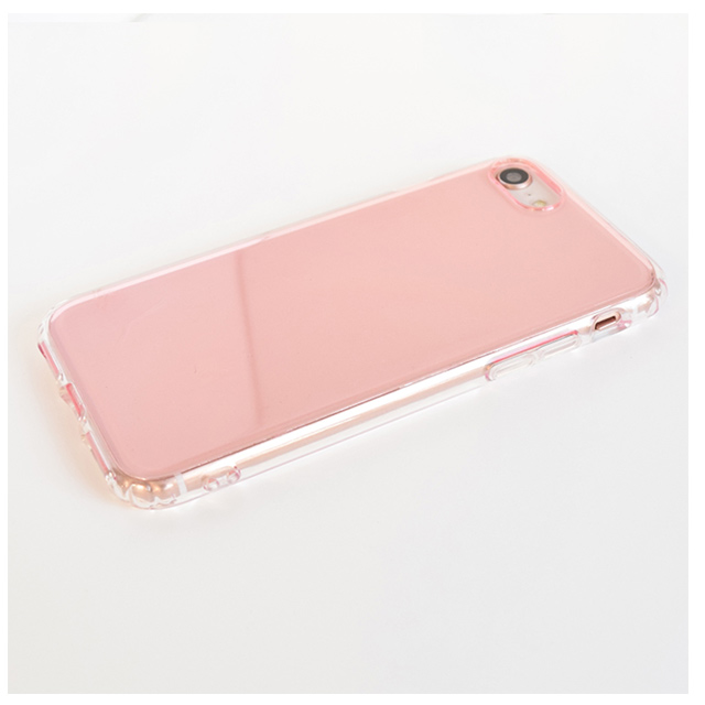【iPhoneSE(第3/2世代)/8/7 ケース】ハイブリッドケース SCH8040 (ピンク)サブ画像