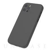 【iPhone12 Pro ケース】[Full Cushion Plus] MagSafe対応 超精密設計 シリコンケース (ブラック)