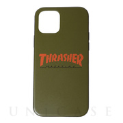 【iPhone12/12 Pro ケース】HOME TOWN Logo Hybrid IML Back Case (OLV/ORG)