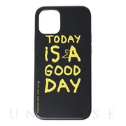 【iPhone12 mini ケース】Hybrid Back Case (BLACK)