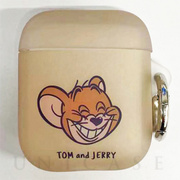 【AirPods(第2/1世代) ケース】TOM and JERRY/ホホエミ AirPodsケース (BE)