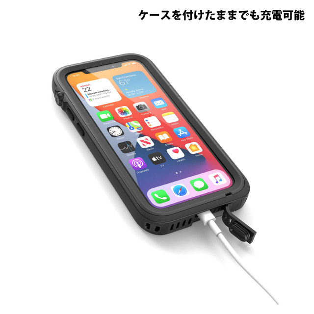 【iPhone12 mini ケース】Catalyst Case (ステルスブラック)サブ画像